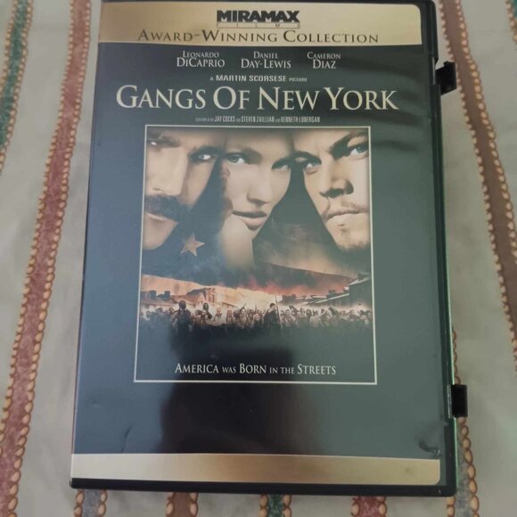 Gangs of New York - Leonardo DiCaprio - Cameron Diaz - 2002 DVDs - Rated R - Picture 1 of 4